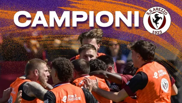 Serie C, Arezzo promosso in B dopo 19 anni: un ex Napoli artefice del successo - immagine 1