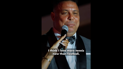 Ronaldo ammette: “Il tennis mi piace più del calcio. Non riesco a guardare…”
