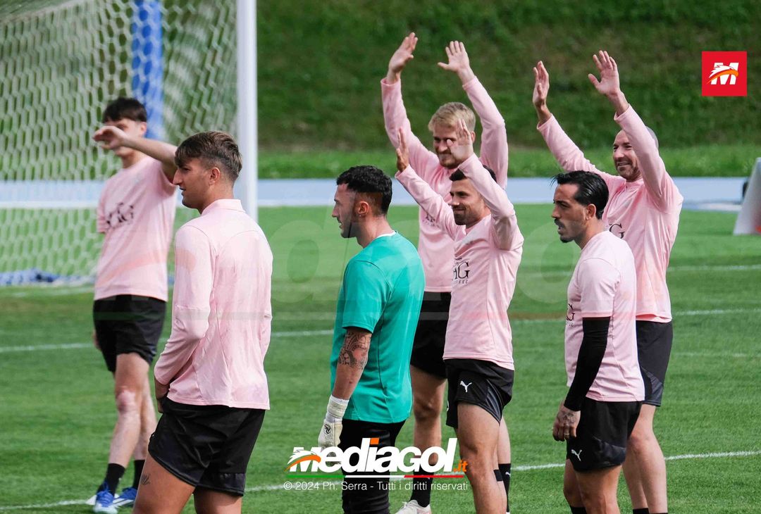 FOTO Ritiro Palermo, seduta pomeridiana al centro Aquagranda (GALLERY) - immagine 20