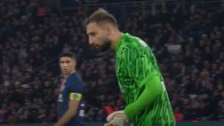 Video – L’avversario segna e lo deride, Donnarumma reagisce così