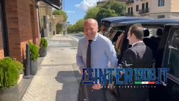 VIDEO FCIN1908 / L’arrivo di Marotta e della delegazione Inter al pranzo UEFA