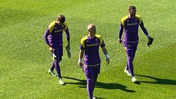 VIDEO VN – Portieri viola in campo: inizia l’allenamento