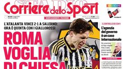 PRIMA PAGINA CORRIERE DELLO SPORT OGGI: “Napoli, un altro regalo”