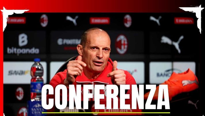 La conferenza stampa di Allegri pre Milan-Parma in diretta