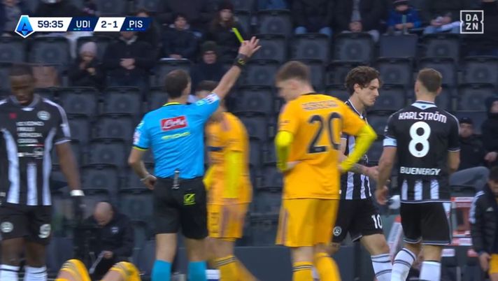 Zaniolo ammonito contro il Pisa, era diffidato: salterà Udinese-Inter per squalifica - immagine 1