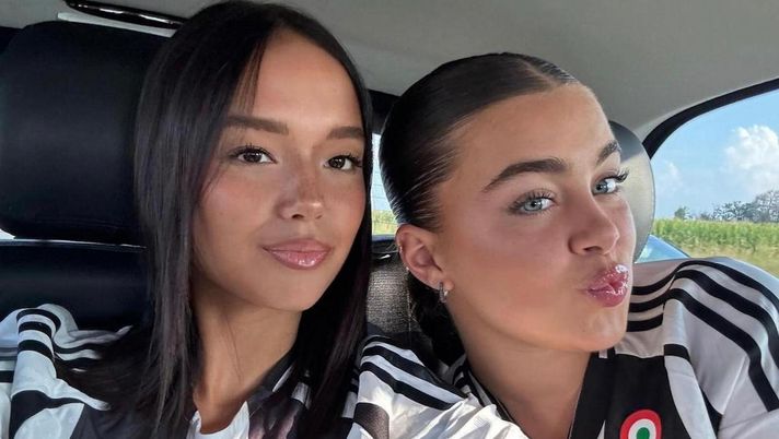 Juventus-Roma, sotto i riflettori anche due giovanissime influencer: “Di nuovo a casa” - immagine 1