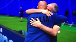 Spalletti cuore d’oro: il caloroso abbraccio con il giornalista Sky dopo il lutto
