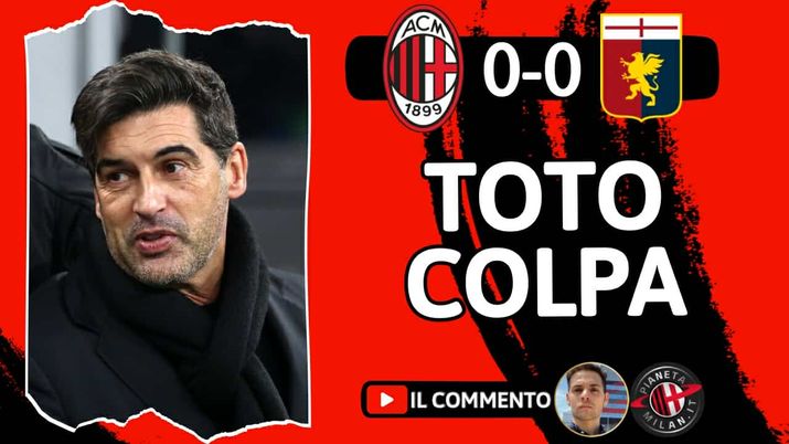 Milan-Genoa 0-0, stavolta a chi darà la colpa Fonseca? L’atteggiamento… - immagine 1