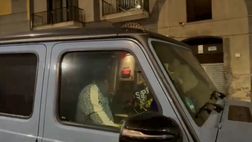 Osimhen, l’arrivo in grande stile per la cena di Natale a Palazzo Petrucci