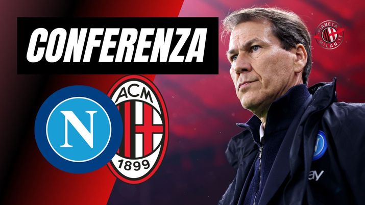 Conferenza stampa Garcia Napoli-Milan Serie A 2023-2024