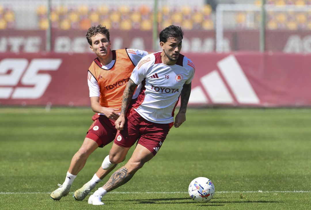 Trigoria, allenamento mattutino a due giorni da Roma-Juventus – FOTO GALLERY - immagine 20