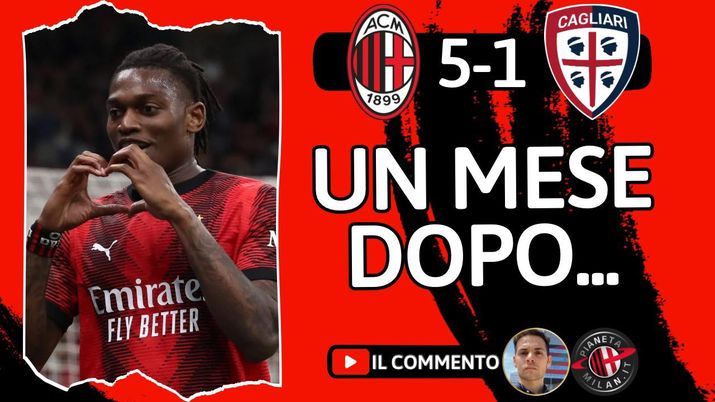 FINALMENTE 3 PUNTI ‼️ MILAN-CAGLIARI 5-1: RAFA LEAO RUGGISCE