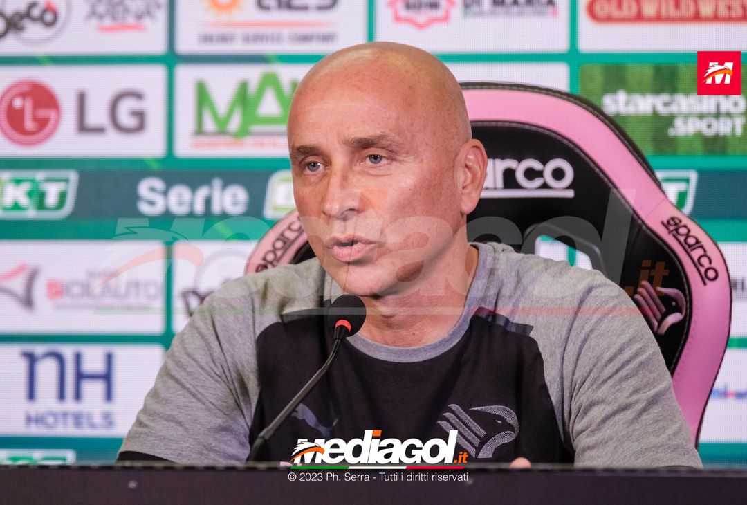 FOTO PALERMO, verso il Catanzaro: mister Corini in conferenza stampa (GALLERY) - immagine 3