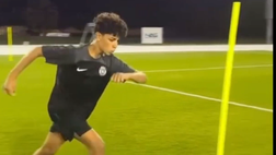 VIDEO / Cristiano Junior come papà: che gol su punizione!