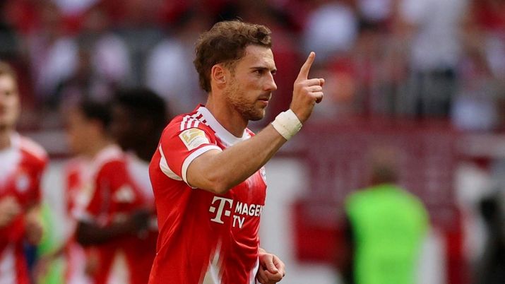 Leon Goretzka, centrocampista del Bayern Monaco, obiettivo di calciomercato del Milan per l'estate 2026
