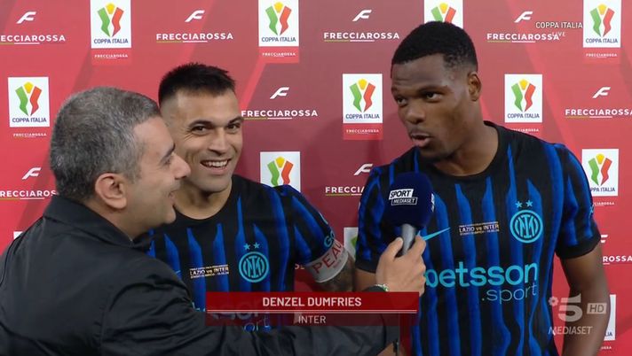 Dumfries: “Tornato dopo un momento difficile, sono contento. Voto a Chivu? Dieci” - immagine 1
