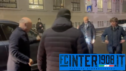 VIDEO FCIN1908 / Cena di Natale dell’Inter, l’arrivo di Marotta