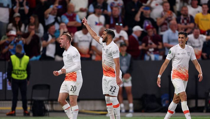 Giocatori del West Ham, qui contro la Fiorentina (Getty Images) Giocatori del West Ham, qui contro la Fiorentina