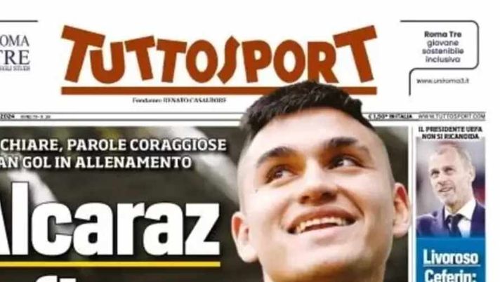 PRIMA PAGINA TUTTOSPORT: “Nations League, l’Italia pesca Francia, Belgio e Israele” - immagine 1