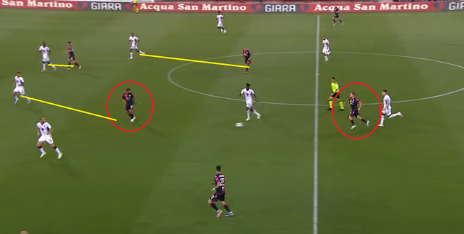 L’analisi dei gol di Cagliari-Torino 4-2: gli svarioni di Aina e Nkoulou ma non solo- immagine 3