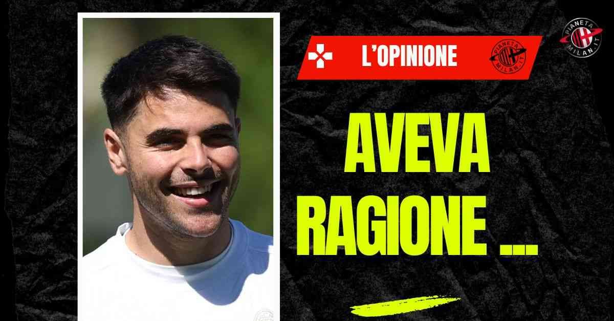 Milan, Sottil e una fatica già profetizzata: risuonano quelle parole del padre … Milan, Sottil e una fatica già profetizzata: risuonano quelle parole del padre …