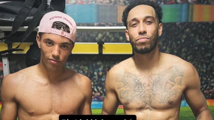 L’Al-Qadisiyya su Kean? Il bomber Aubameyang per ora fa FOTO con… Caprini! - immagine 1