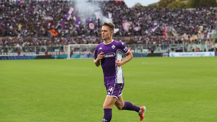 GERMOGLI PH: 2 NOVEMBRE 2025 FIRENZE STADIO ARTEMIO FRANCHI SERIE A FIORENTINA VS LECCE NELLA FOTO NICOLUSSI CAVIGLIA Nicolussi Caviglia al 45′: “Atteggiamento giusto. Ora spingiamo di più” - immagine 1