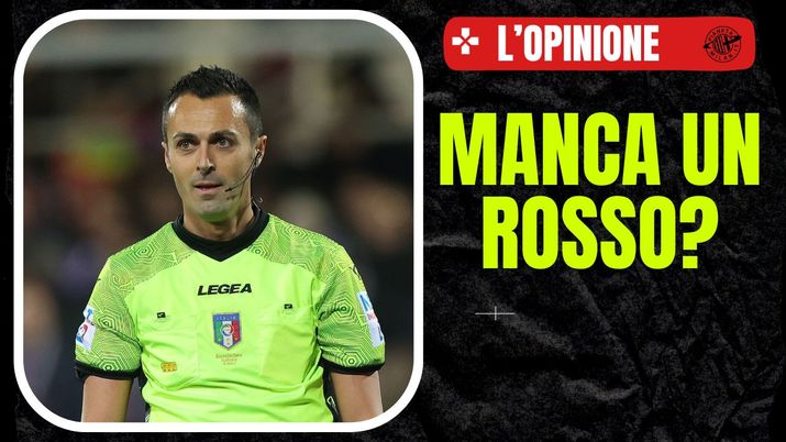 Moviola Milan-Fiorentina Serie A 2023-2024 arbitro Di Bello