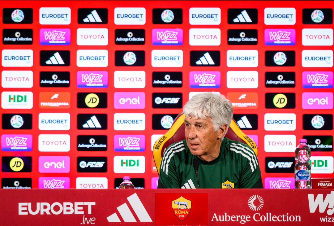 Roma-Atalanta, la conferenza stampa di Gian Piero Gasperini – FOTO GALLERY - immagine 12