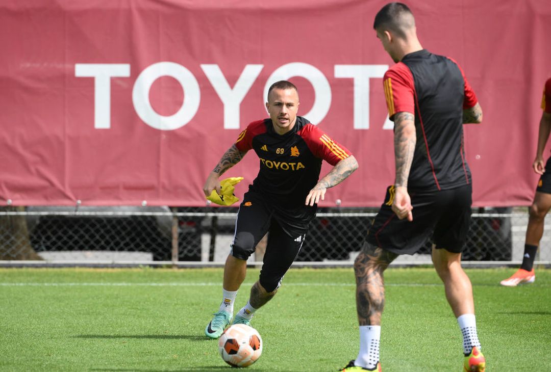 Roma, allenamento a Trigoria in vista del Milan: c’è Azmoun – FOTO GALLERY - immagine 15