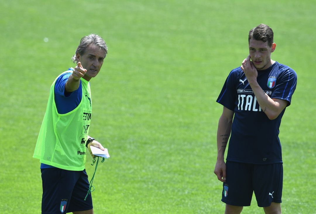 Fotogallery – Il primo allenamento azzurro di Belotti con Mancini - immagine 4