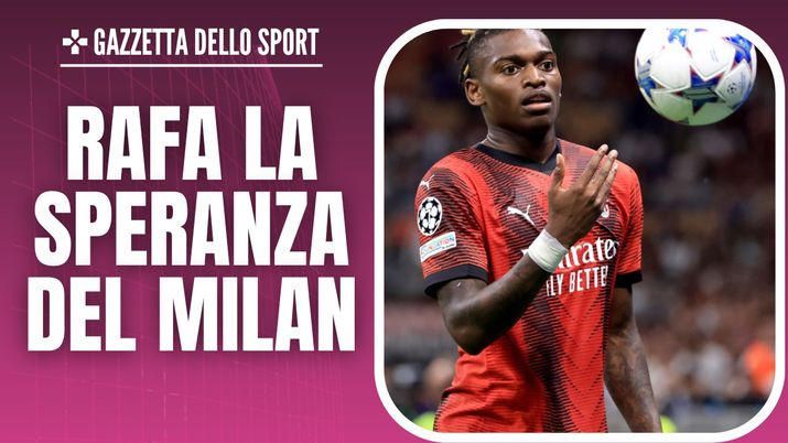 Rafael Leao (attaccante AC Milan), qui durante Milan-Newcastle 0-0 (Champions League 2023-2024) | News (Getty Images) Rafael Leao AC Milan Milan-Newcastle 0-0 Champions League 2023-2024
