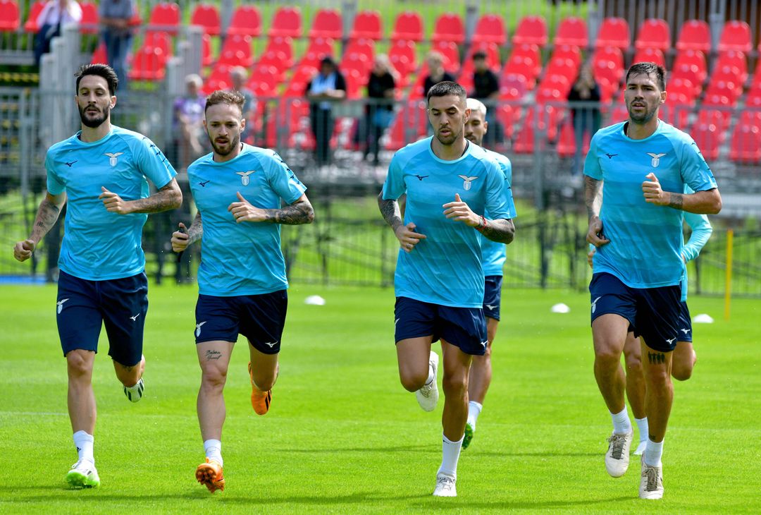 Luis Alberto, Manuel Lazzari, Matias Vecino e Alessio Romagnoli