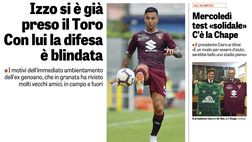 Video – Rassegna Stampa TN del 30/07/2018: Izzo, Zaza e Meité
