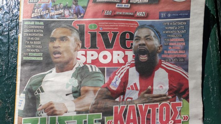 FOTO – I giornali di Atene: “Panathinaikos, vivi il sogno” e le finali viola - immagine 1