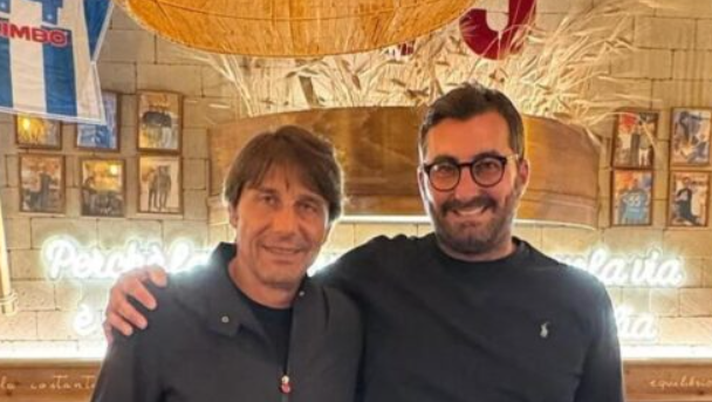 Conte, serata di relax per il nostro mister: ecco dove ha mangiato – LA FOTO - immagine 1