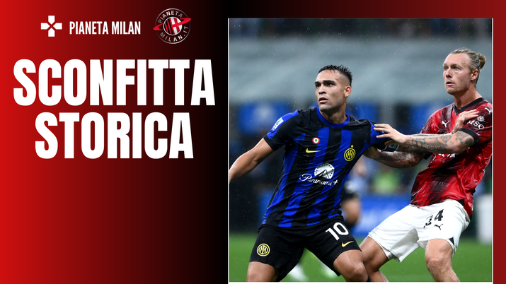 Lautaro Martinez e Simon Kjaer nel derby Inter-Milan | Serie A News (getty images)