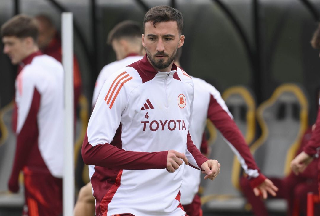 Trigoria, la rifinitura alla vigilia del Porto – FOTO GALLERY - immagine 15