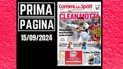 Prima pagina Corriere dello Sport: Milan, 4-0 al Venezia. Ora Salah