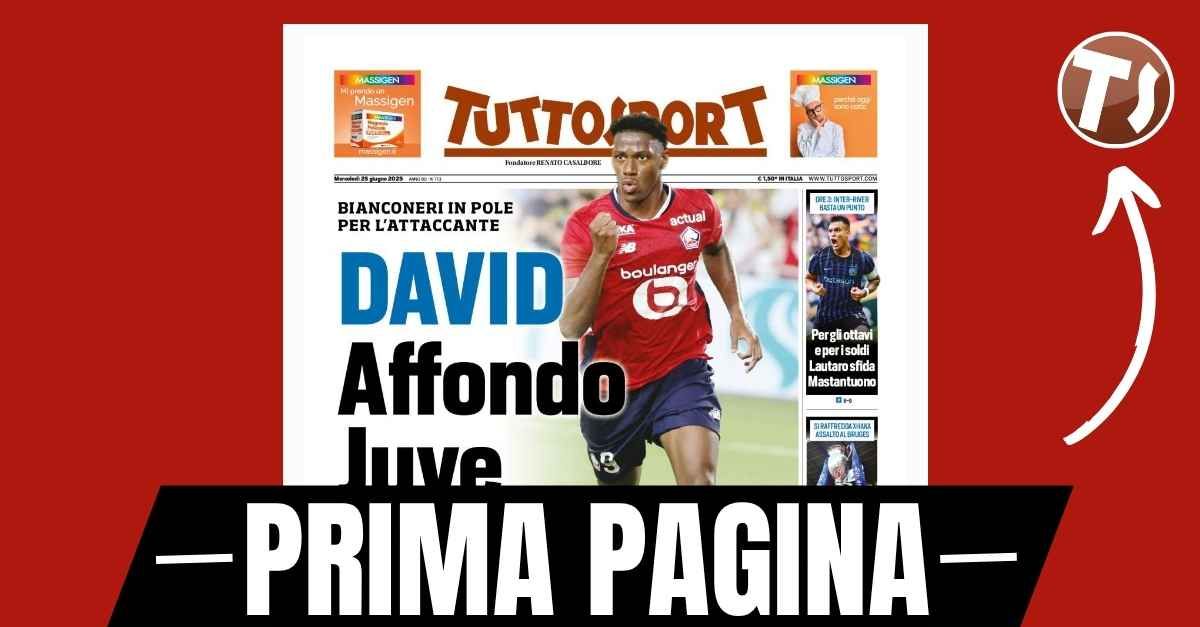 Prima pagina Tuttosport: “Milan, tutto su Jashari. Tare cerca un Giroud” Prima pagina Tuttosport: “Milan, tutto su Jashari. Tare cerca un Giroud”