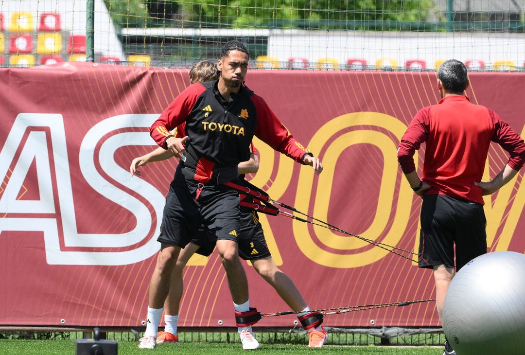 Trigoria, l’allenamento della Roma in vista del Bayer – FOTO GALLERY - immagine 15