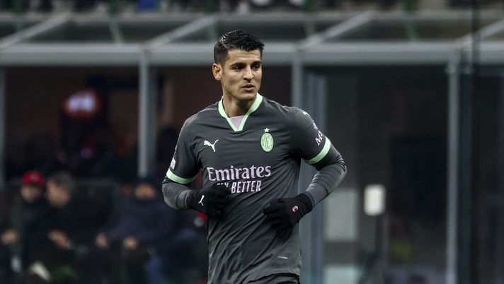 Álvaro Morata AC Milan Milan-Stella Rossa 2-1 Champions League 2024-2025