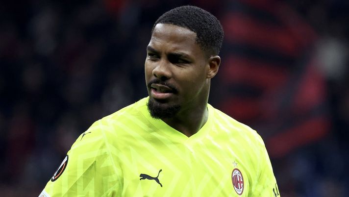 Mike Maignan AC Milan Milan-Roma 0-1 Europa League 2023-2024