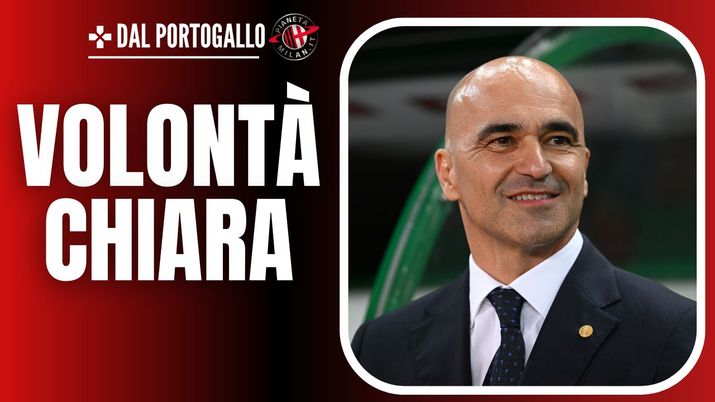 Panchina AC Milan Roberto Martínez