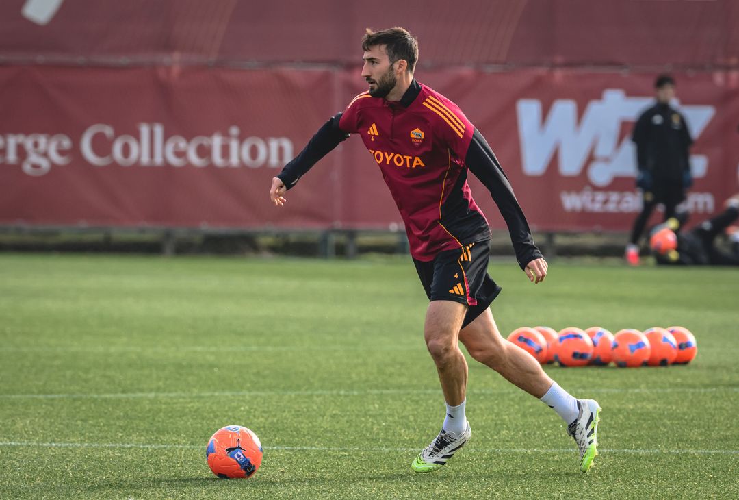 Trigoria, l’allenamento a -2 giorni dal Torino: ecco anche Malen – FOTO GALLERY - immagine 2