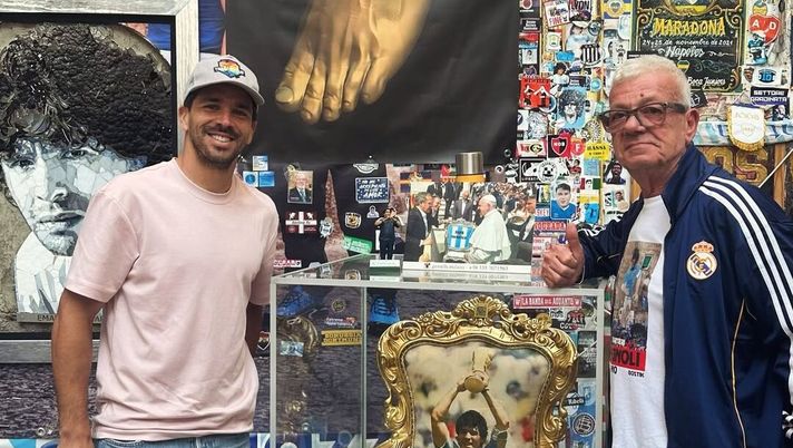 simeone murale maradona