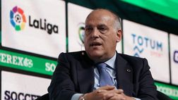 Tebas-Real Madrid, guerra totale: “Non è più calcio, minacciano! E Perez vuole…”