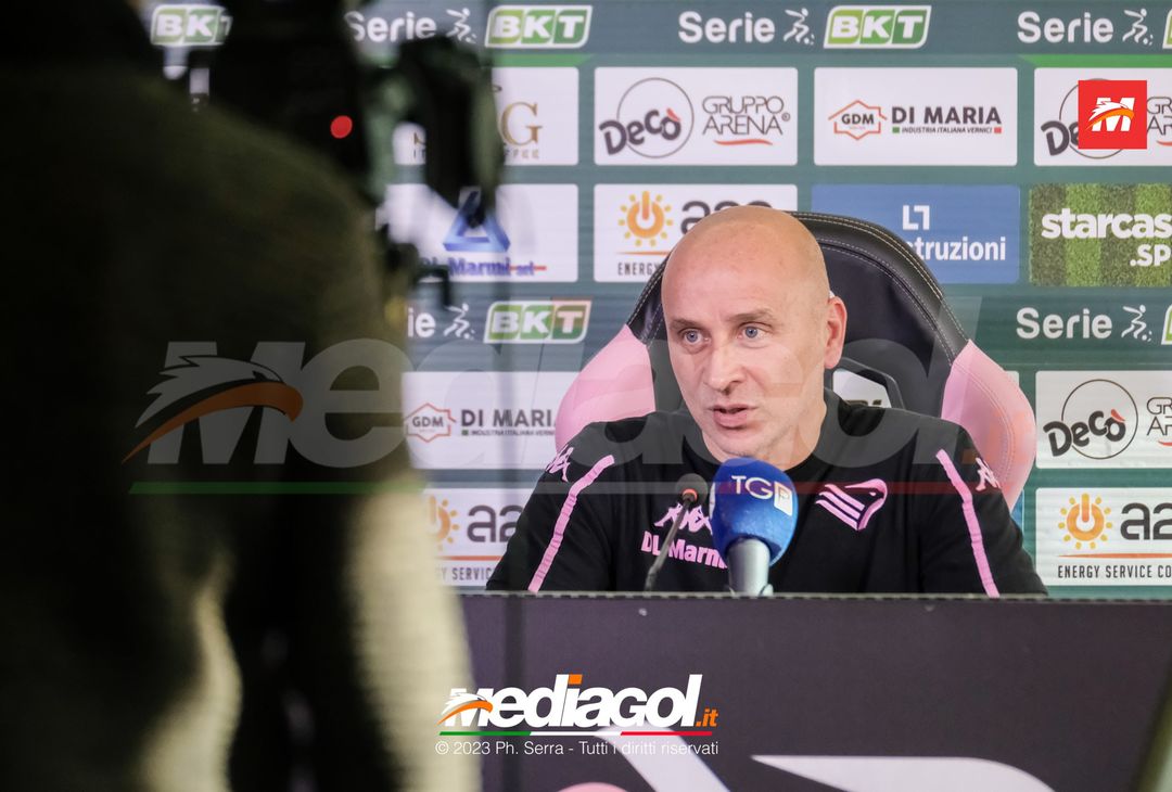 FOTO PALERMO, verso il Pisa:  Eugenio Corini in conferenza stampa (GALLERY) - immagine 32