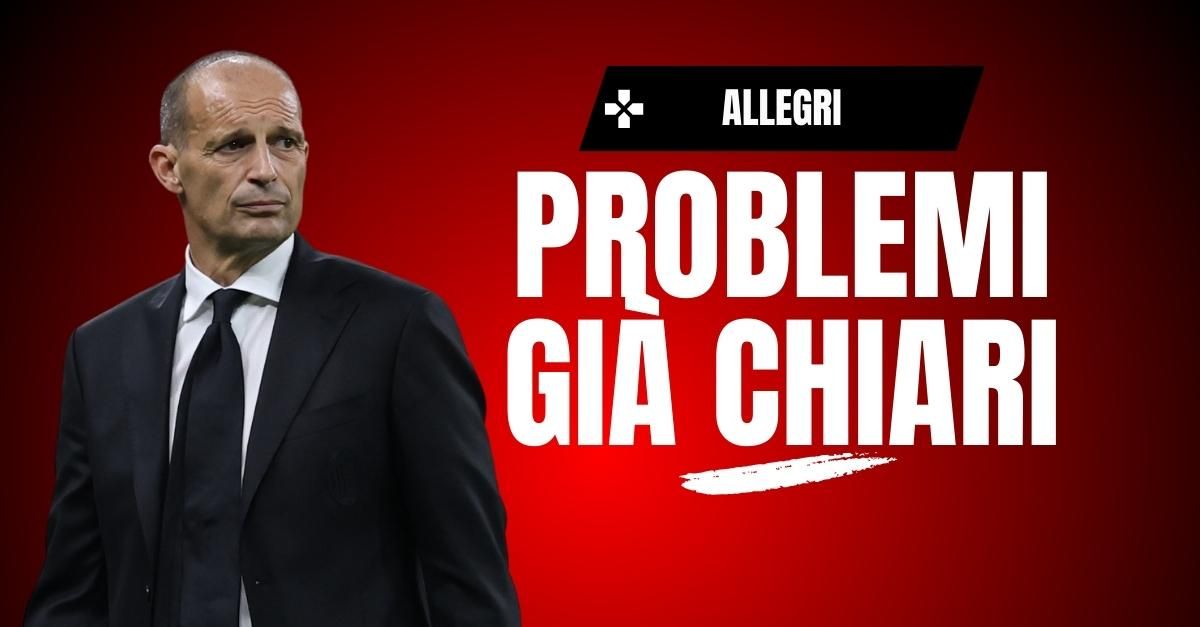 milan allegri un problema chiaro da risolvere sulla rosa e il mercato 8230