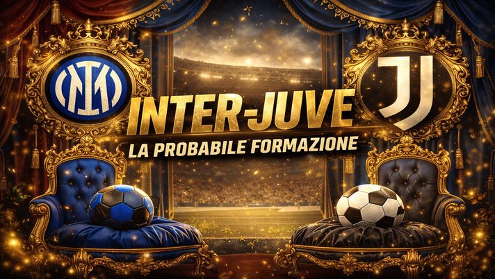 Inter-Juventus, le probabili formazioni: in avanti la ThuLa, grande novità a centrocampo - immagine 1